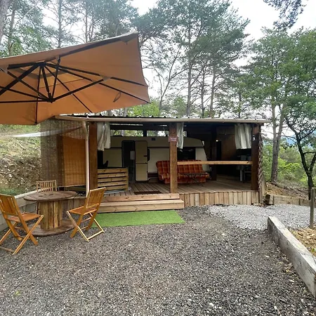 Caravanes De Provence Aiglun  Exterior foto